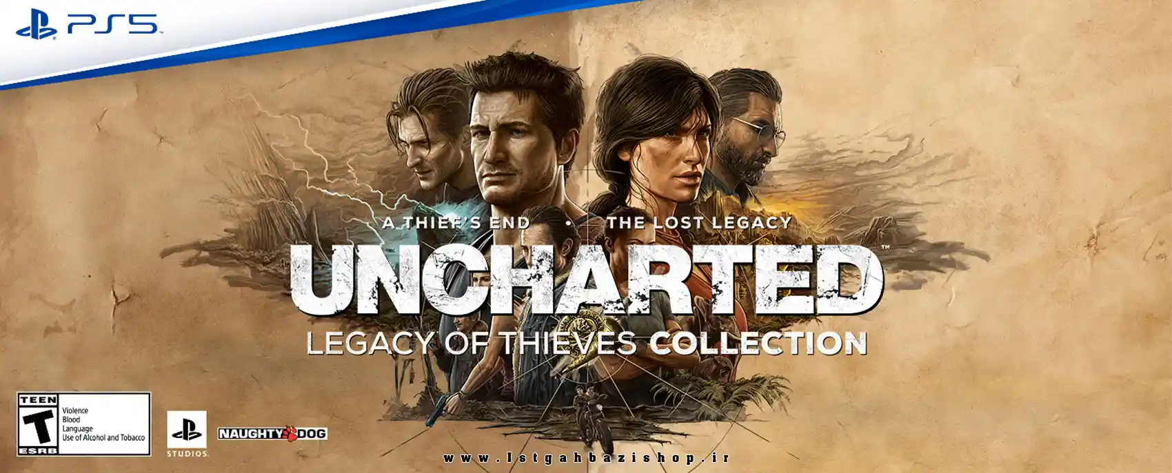 قیمت دیسک بازی UNCHARTED Legacy of Thieves Collection
