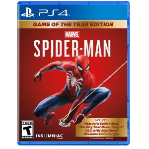 خرید بازی Marvels Spider-Man Goty Edition برای PS4