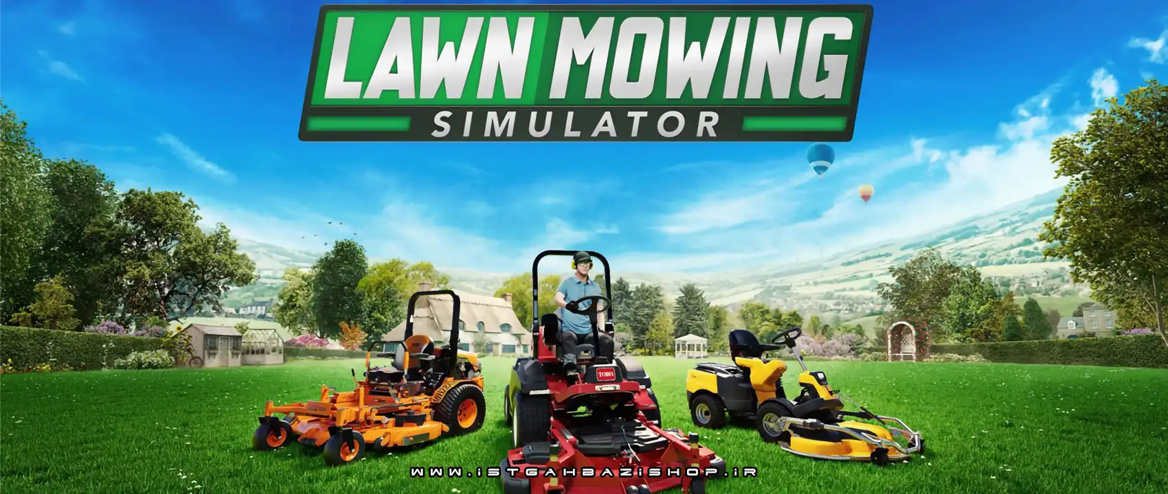 بازی Lawn Mowing Simulator برای PS4