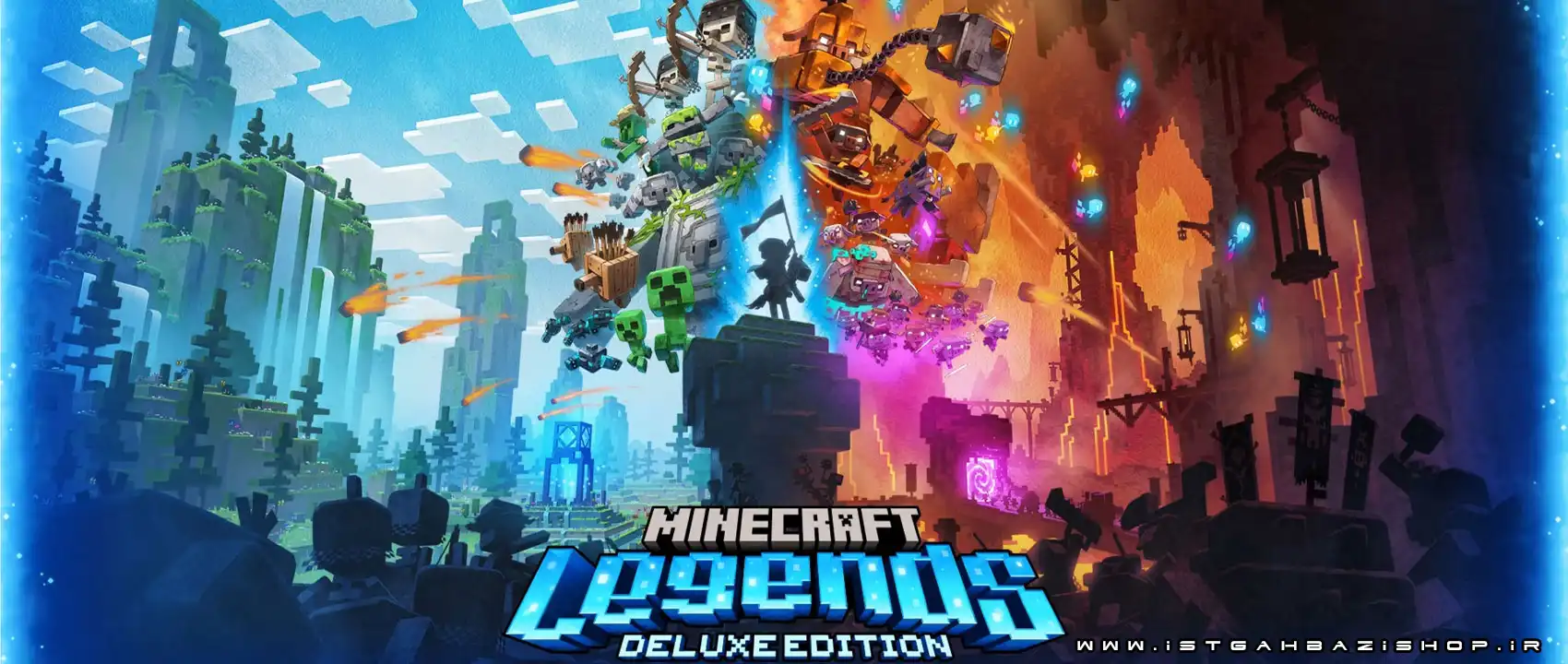 خرید بازی Minecraft Legends Deluxe Edition ps4