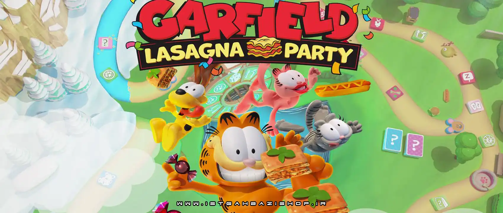 بازی Garfield Lasagna Party برای PS4