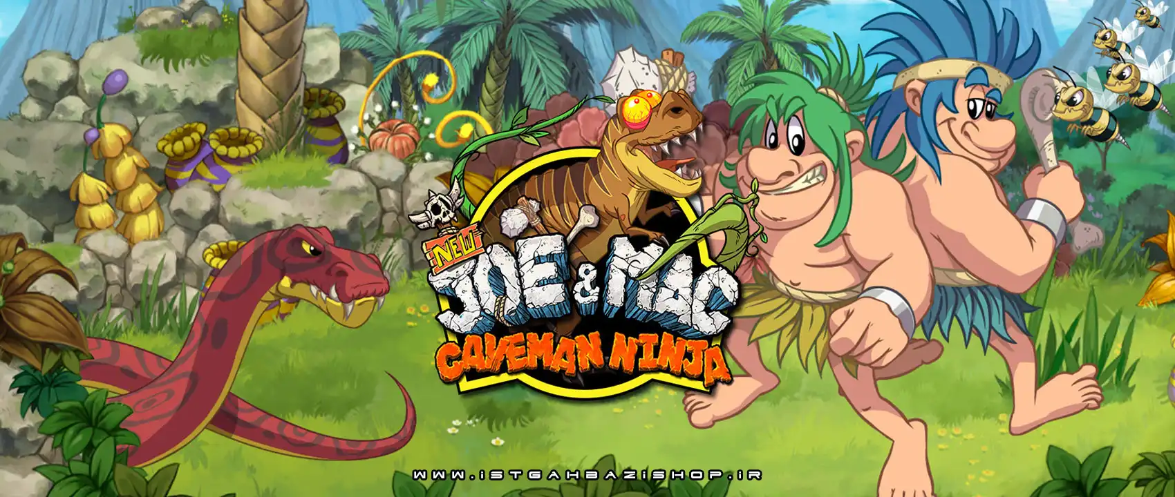 بازی New Joe & Mac برای PS4