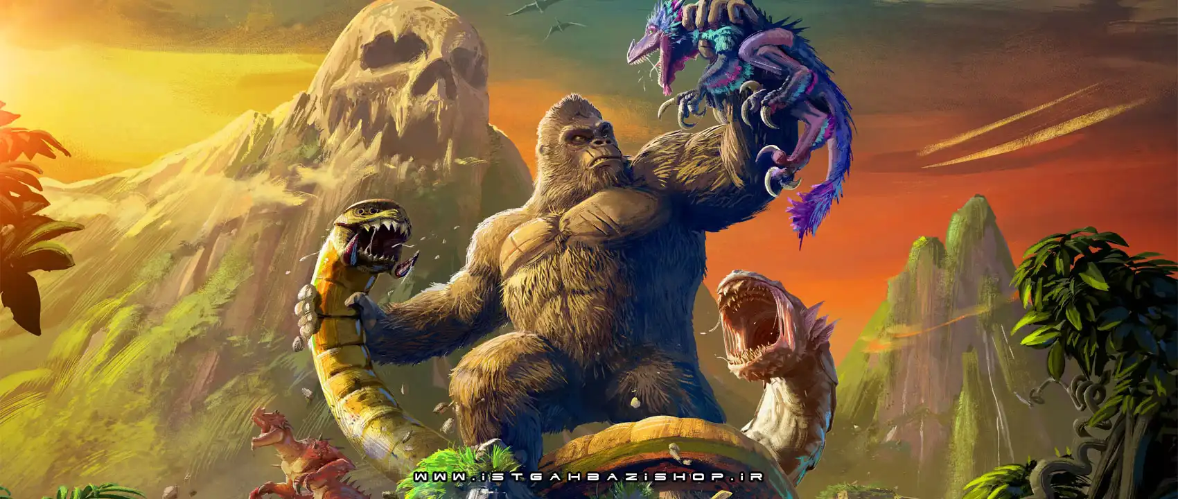 بازی Skull Island Rise of Kong برای PS4